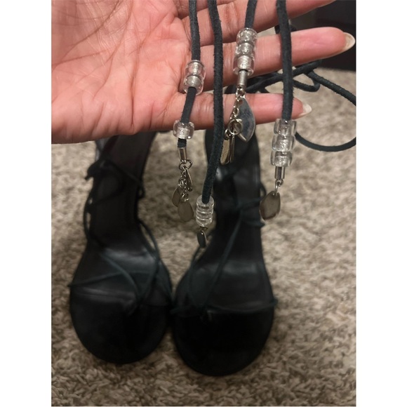 Isabel Marant Askee Suede Lace Up Heels size 37 - Picture 4 of 6